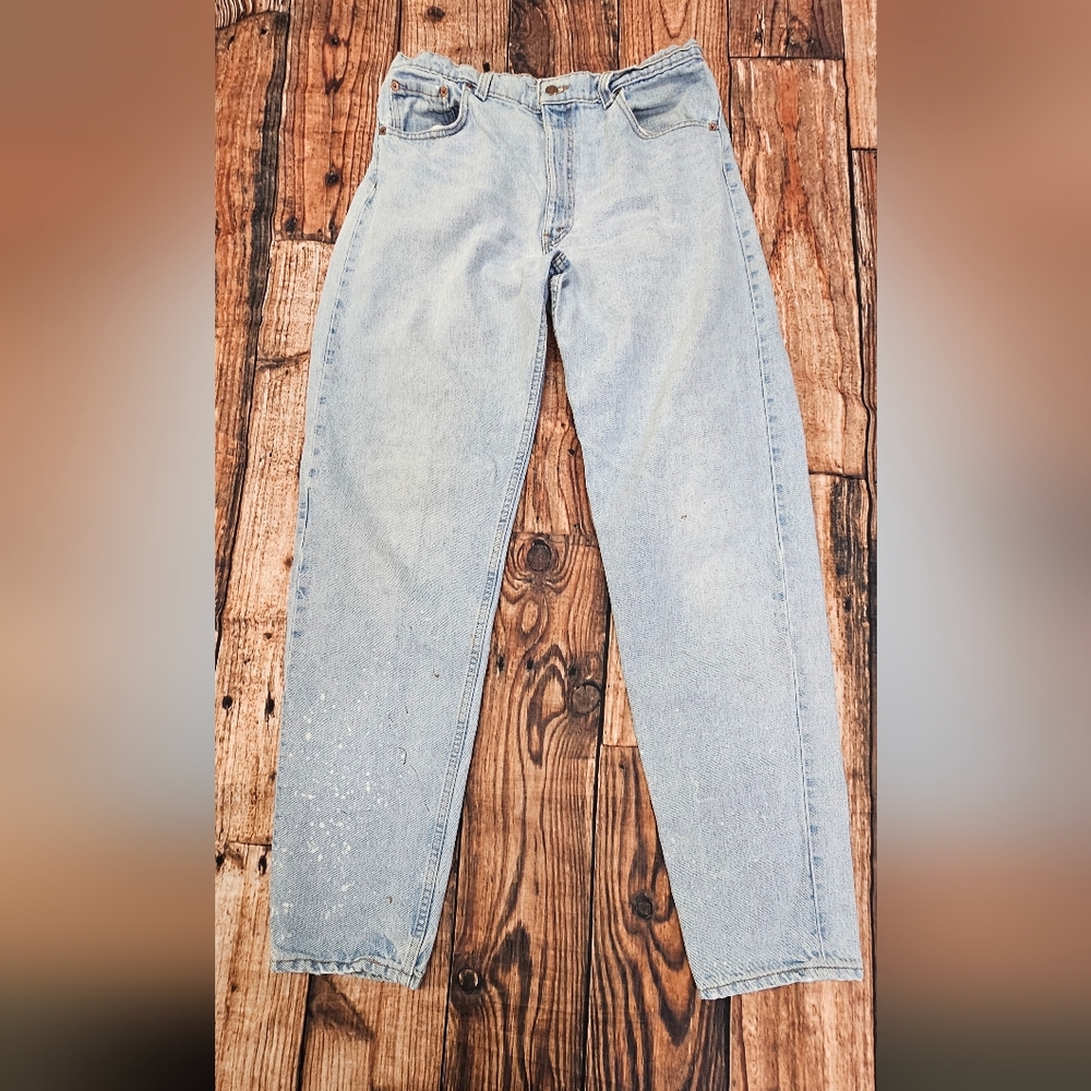Levi's 550 Men's Blue Jeans Vintage 1994 Size 36x36 Made USA American History